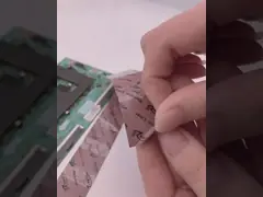 Высокотемпературная термальная вспомогательная РЛС, вениса 6 с мК листом 50 шоре00 силиконовой резины термально проводным video