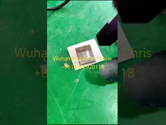 машина лазера перевозчика ржавчины лазера 50w 80w 100w 200w 500w 1000w ручная очищая video