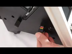 デスクトップA4ペーパー プラスチック櫛の打つ結合機械 video