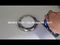Светильник держателя потолка Dimmable 9W 316L для яхты video
