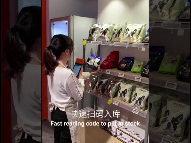 Терминал Pos мобильного принтера машины портативный с батареей 2580mAh видео