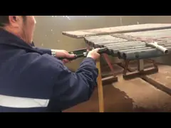 Трубки стены котельной воды легированной стали жары воды справляются стоя стандарт SGS video