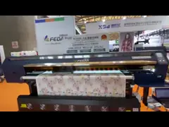 Высокоскоростной принтер сублимации Fedar со сразу принтером сублимации ткани video