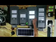 Водоустойчивый сад 360 градусов поворачивает алюминиевый солнечный уличный свет приведенный 30W для на открытом воздухе освещения video