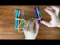 Двойные, который встали на сторону крепежные детали крюка и петли формы p гриба привязывают высокую эффективность ремня связи video