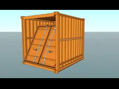 Folding 20FT Pop Up Shipping Container 15m2 Prefab Recyclable