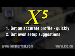 KIC X5 thermal profiler for smt reflow oven