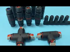 Водоустойчивая на открытом воздухе освещая распределительная коробка соединителей IP68 video