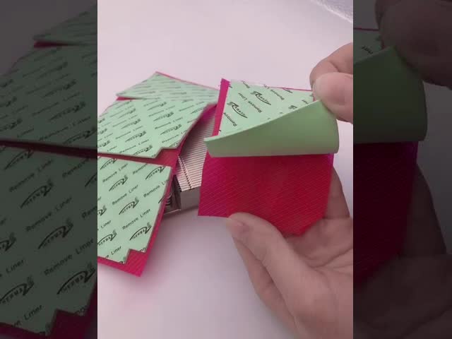 High conductivity 3W low cost thermal gap pad factory in China silicone gap filler TIF180-30-05S for LED outdoor light