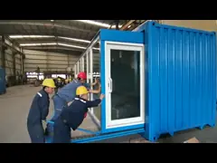 20 HC Luxury Expandable Shipping Container House Commercial