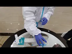 Single Pack Covid-19 2019-NCoV Antigen Rapid Test Cassette POCT Nasal Swab Collection video