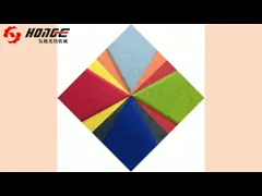 Пылайте - шум retardant 24mm преграждая стену обшивает панелями панели загородки звукового барьера video