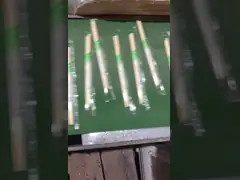 Бумажные пакуя палочки близнецов бамбукового изготовленного на заказ логотипа бамбуковые с логотипом video