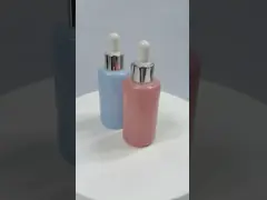 горячее продавая красочное эфирное масло стекла эфирного масла 50g 30g разливает запечатывание по бутылкам капельницы video