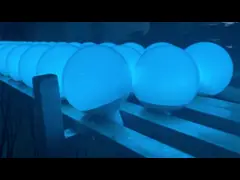 Клуб этапа освещает 80mm DMX RGB привело шарики шнурует 24VDC RGB5050 video