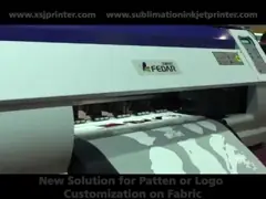 Печатная машина футболки передачи тепла фильма принтера переноса цифров DTF video