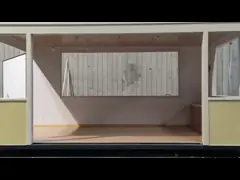 20 Foot Prefab Shipping Container House Book Street Store