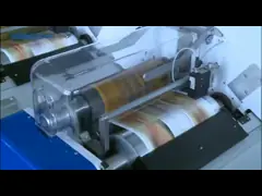 Машина для печати UV-этикет с флексографической наклейкой 180 м/мин video