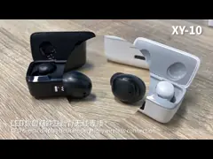 шлемофоны 30mAh Bluetooth истинных беспроводных стерео наушников 15M мини video