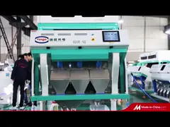 Машина Малайзия сортировщицы цвета кофейного зерна маиса парашюта камеры 5 RGB оптически video