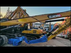 установленный экскаватором водитель кучи 10M в трудном состоянии почвы video