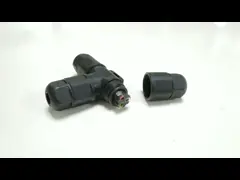Контакт 2 винта IP67 IP68 тип 3 Pin t делает путь водостойким 3 соединителя 2 провода video