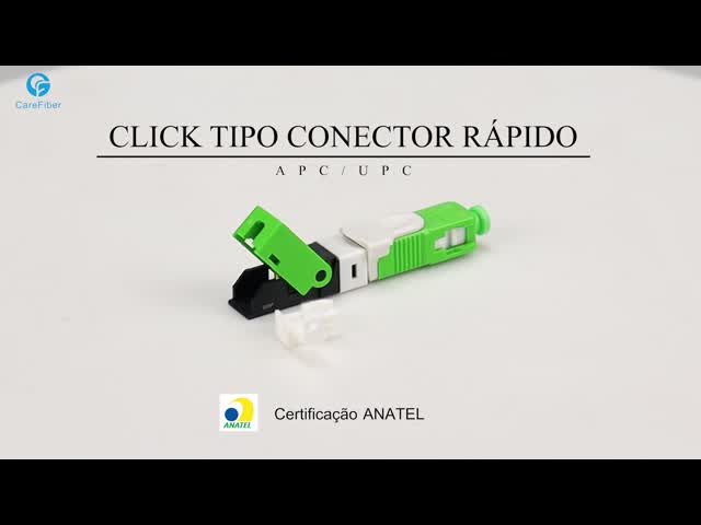 Quick Assembly Fiber Optic Fast Connector For Indoor Cable