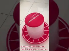 Сохраняя пьяницы воды птицефермы еды 11L PP пластиковые video