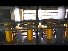 Baler PP девственницы фильма разделения извива большой квадратный скручивает стабилизацию 350lbs 4000ft УЛЬТРАФИОЛЕТОВУЮ video