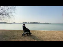 6 Km/H Collapsible Electric Wheelchair