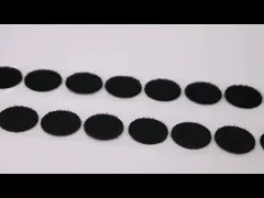 50yards/roll умирают отрезали слипчивую точку 60%nylon крюка и петли для софы video