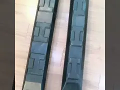 Цепь высоты 69mm на резиновых колодках 135 пусковых площадок следа экскаватора тангажа video