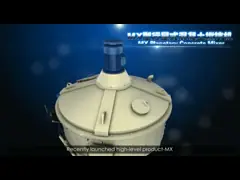 Автоматический по вертикали вал 750 литров планетарного конкретного смесителя video