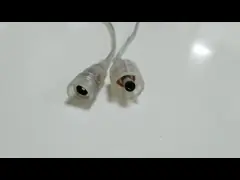 Штепсельная вилка 18AWG Pin штепсельной вилки 2 DC 1.5KV 5521 водоустойчивая мужчина 5.5mm x 2.1mm к мужскому силовому кабелю video