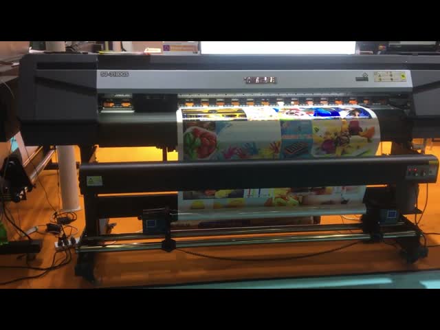 Двойной принтер 3200dpi двигателя шторма знамени рекламы CMYK