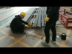 Высококачественная квадратная труба с крыльями трубы типа H & Double H в промышленных теплообменниках video