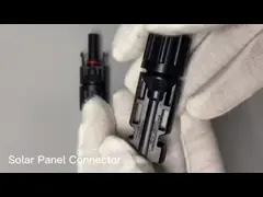 Соединитель штепсельной вилки IP68 MC4 DC солнечной системы PV водоустойчивый солнечный video