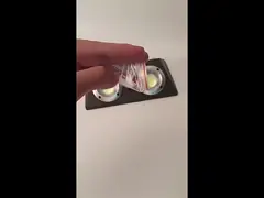 На открытом воздухе света стены безопасностью 2700K датчика движения СИД солнечные video