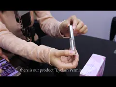 Прилипатель клея Perming ресницы клея подъема плетки метки частного назначения для подъема Perming плетки video