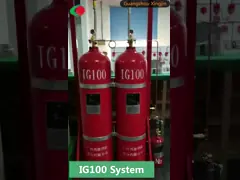 100% Pressurized Nitrogen Fire Suppression System