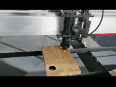 150W CO2 glass tube cutting 12mm wood