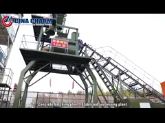35m3/hr Electric Mobile Concrete Batch Plant Stationary Concrete Batching Plant