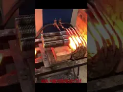equipo de calefacción industrial de inducción de 380V 3phase 50KHZ para la forja de las válvulas