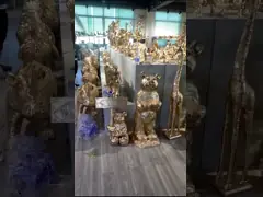 Глиняные горшки офиса 44.5x42x37.5cm декоративные для заводов video