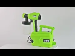 Оружие воздуходувки воздуха 50DIN-S 500W электрическое с контейнером 800ml, распыляет равномерно, хорошее влияние распыливания video