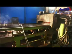 Панель стены мембраны дуговой сварки углерода Cs ASME стальная сваренная погруженная в воду трубкой video