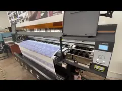 принтер 150Sqm/H формата сублимации 3200dpi струйный широкий video