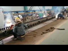 ODM покрывая покрашенный Pin заголовков коллектора боилера сварил с огнеупорным материалом video