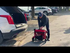 Кресло-коляска батареи лития 30KM управляемая video