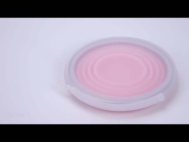 270ml Portable Ultra Thin Flexible Silicone Folding Cup